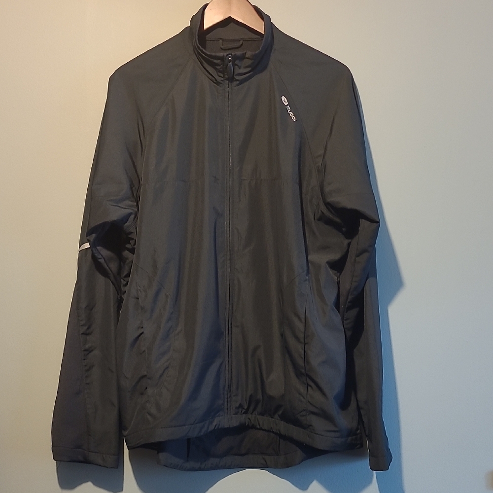 SUGOI Men's Black Windbreaker Jacket